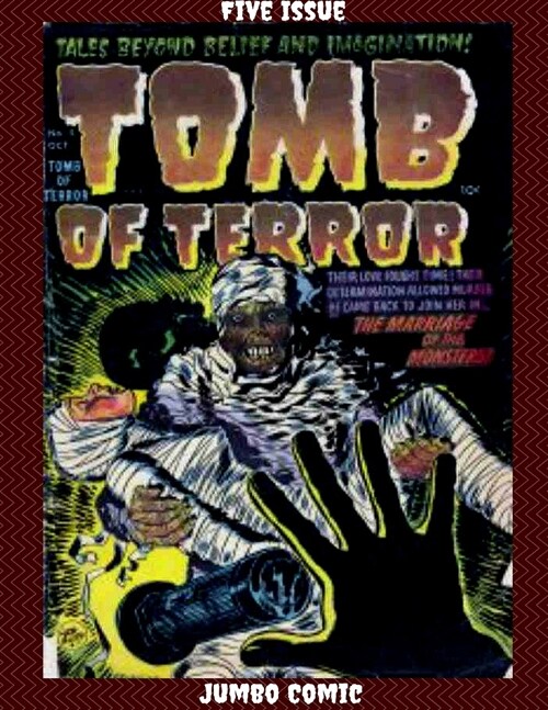 Tomb of Terror Five Issue Jumbo Comic (Paperback)