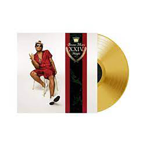 [수입] Bruno Mars - 24K Magic [Gold Color Limited LP]