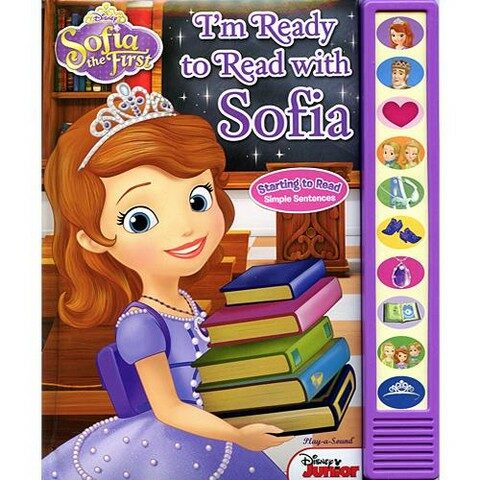 Im Ready to Read with Sofia [PLAY A SOUND] (Board Book)