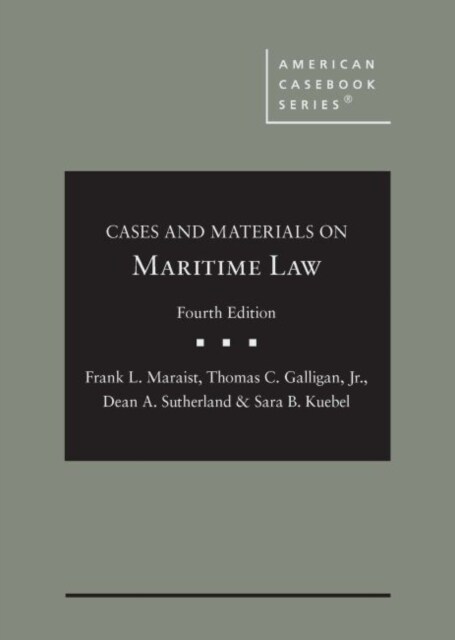 Maritime Law (Hardcover, 4 Revised edition)