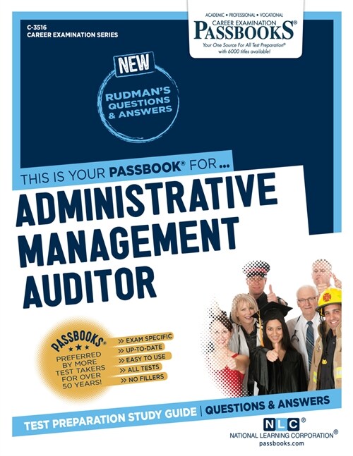 Administrative Management Auditor (C-3516): Passbooks Study Guide (Paperback)