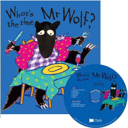 노부영 세이펜 Whats the Time, Mr Wolf? (Hardcover + CD)