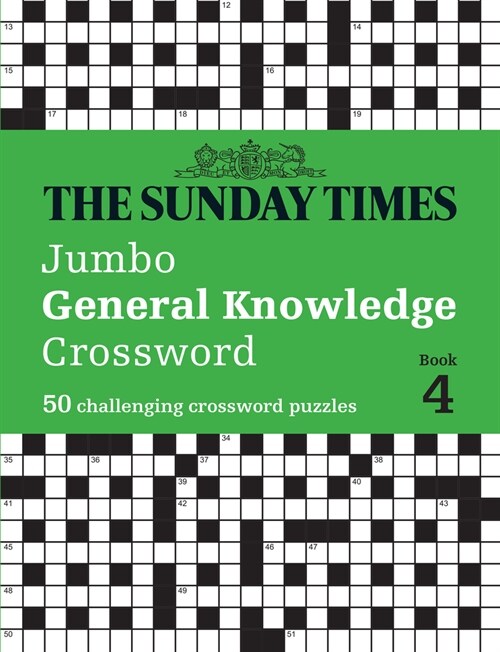 The Sunday Times Jumbo General Knowledge Crossword Book 4 : 50 General Knowledge Crosswords (Paperback)