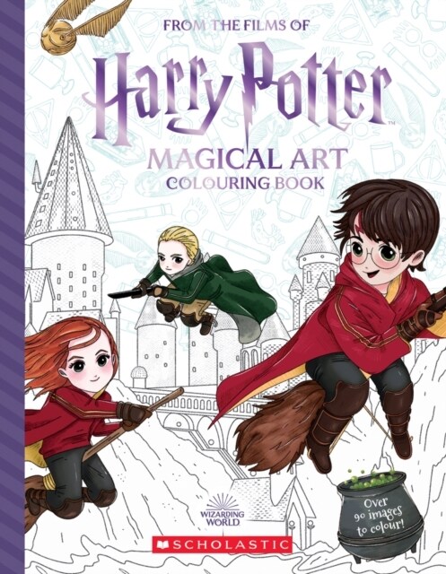 Harry Potter: Magical Art Colouring Book (Paperback)