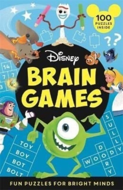 Disney Brain Games : Fun puzzles for bright minds (Paperback)