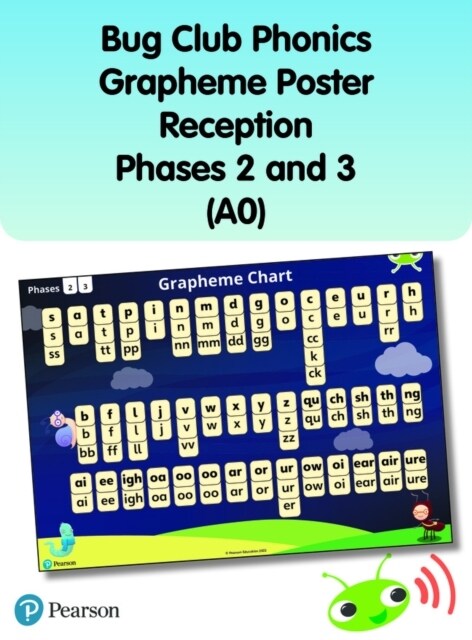 Bug Club Phonics Grapheme Poster Reception Phases 2 and 3 (A0) (Paperback)