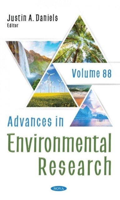 Advances in Environmental Research. Volume 88 (Hardcover)