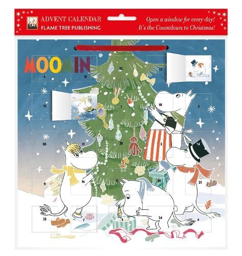 Moomin: Decorating the Christmas Tree Advent Calendar (with stickers) (Calendar, New ed)