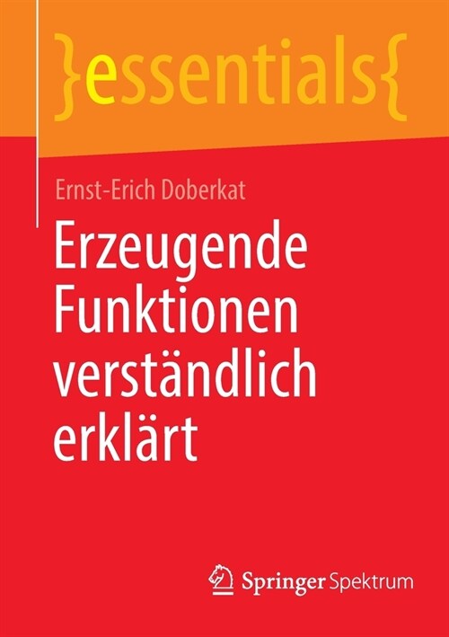 Erzeugende Funktionen Verst?dlich Erkl?t (Paperback, 1. Aufl. 2022)