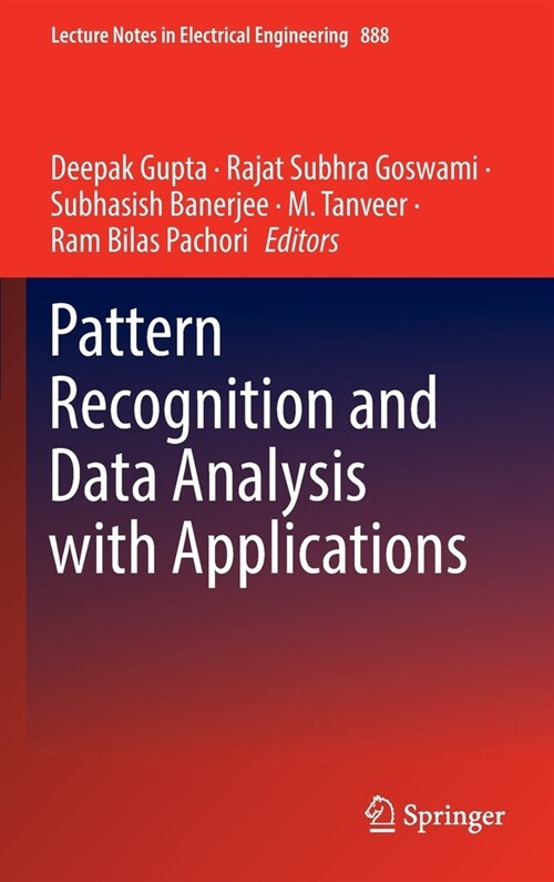 Pattern Recognition and Data Analysis with Applications (Hardcover)