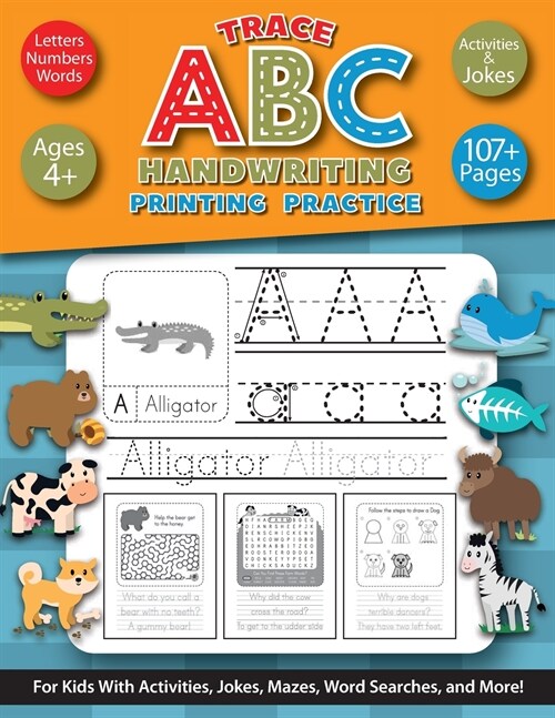 Trace ABC Handwriting Printing Practice (Paperback)