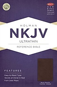 Ultrathin Reference Bible-NKJV (Leather)