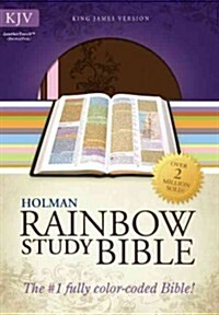 Rainbow Study Bible-KJV (Imitation Leather)