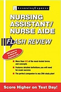 Nursing Assistant/Nurse Aide Flash Review (Paperback)