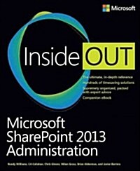 Microsoft Sharepoint 2013 Administration Inside Out (Paperback)