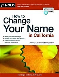 How to Change Your Name in California (Paperback, 14)