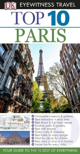 Top 10 Paris [With Map] (Paperback)