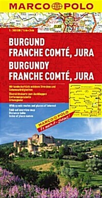 Bourgogne Franche Comte, Jura (Folded)