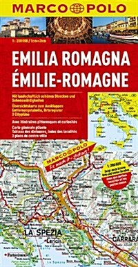 Emilia Romagna Marco Polo Map (Folded)