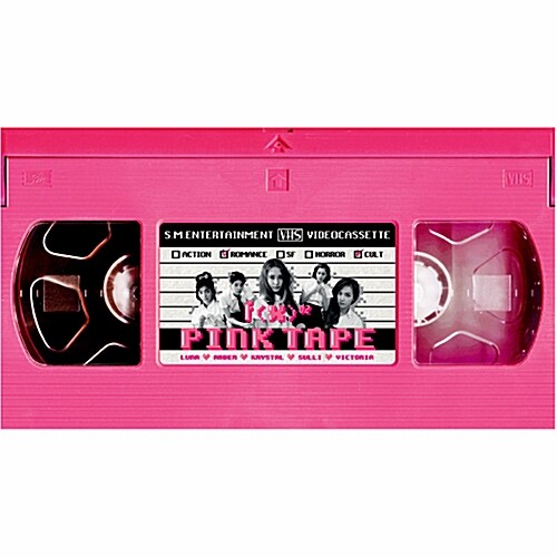 에프엑스 - 정규 2집 Pink Tape [52P 가사지(표지포함)]