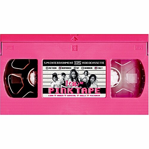 [중고] 에프엑스 - 정규 2집 Pink Tape [52P 가사지(표지포함)]