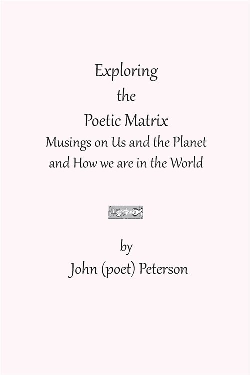 Exploring the Poetic Matrix: Musings on Us and the Planet and How we are in the World (Paperback)