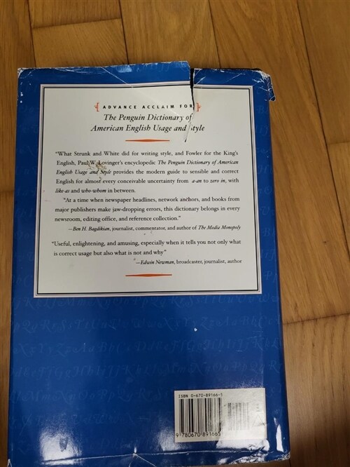 [중고] The Penguin Dictionary of American English Usage and Style (Hardcover)