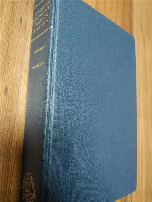 [중고] The Oxford Companion to Classical Literature (Hardcover, 2nd, Subsequent)