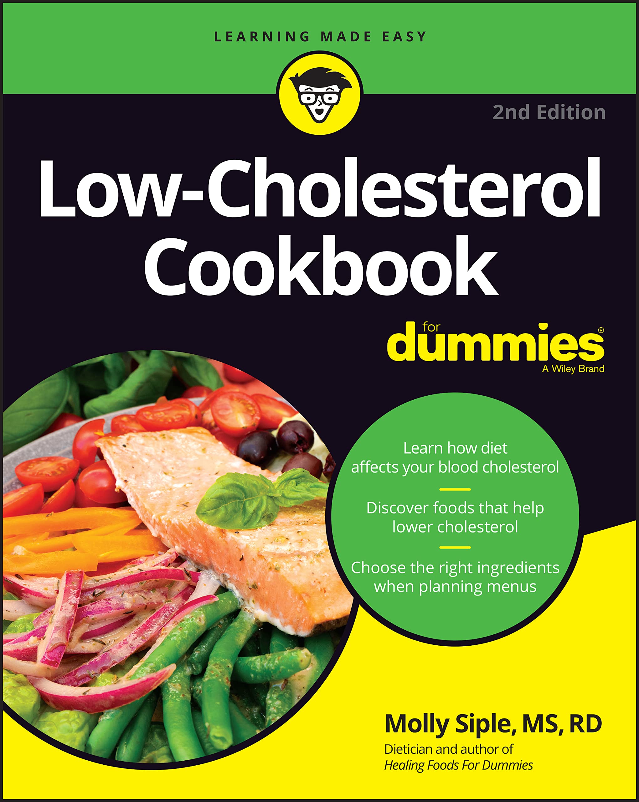 Low-Cholesterol Cookbook for Dummies (Paperback, 2)