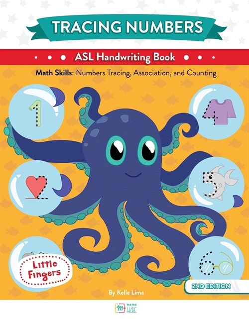 Tracing Numbers: ASL Handwriting Book (Paperback, 2)
