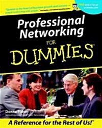 Professional Networking for Dummies (Paperback)