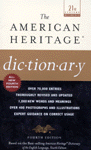 American Heritage Dictionary (Paperback, 4th, Reissue)