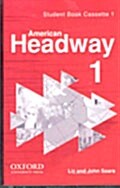 [중고] American Headway 1 (Cassette, Student)