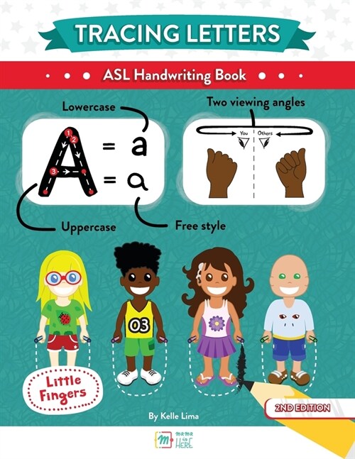 Tracing Letters: ASL Handwriting Book (Paperback, 2)