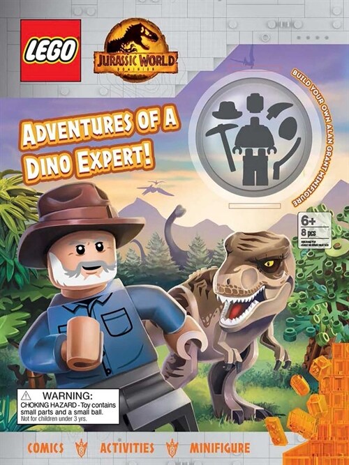 Lego Jurassic World: Adventures of a Dino Expert! (Paperback)