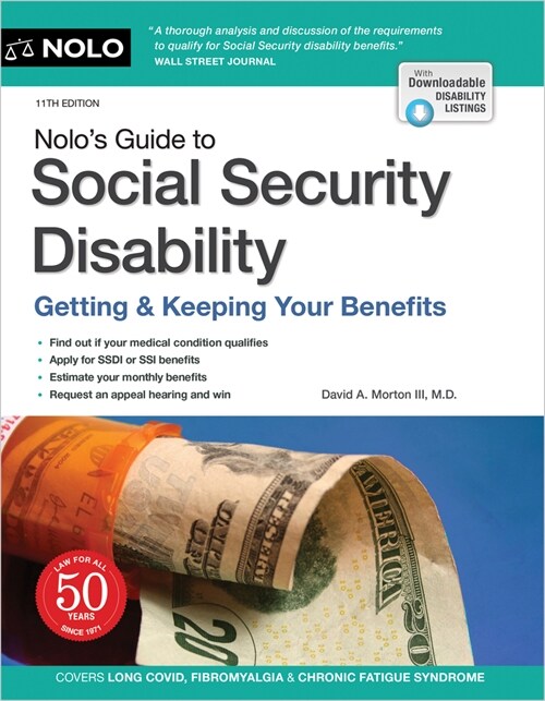 Nolos Guide to Social Security Disability: Getting & Keeping Your Benefits (Paperback, 11)