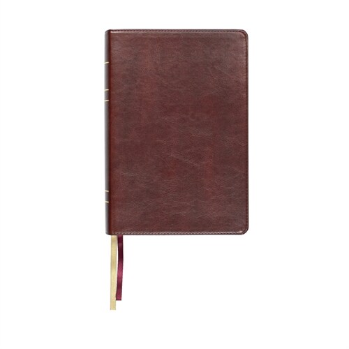 Lsb Large Print Wide Margin Paste-Down Reddish-Brown Faux Leather (Imitation Leather)