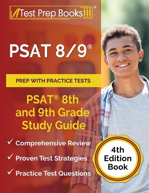 PSAT 8/9 Prep with Practice Tests: PSAT 8th and 9th Grade Study Guide [4th Edition Book] (Paperback)