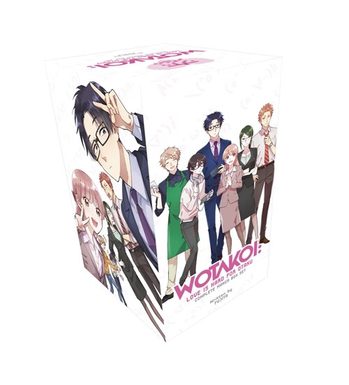 Wotakoi: Love Is Hard for Otaku Complete Manga Box Set (Paperback, Omnibus Volumes #1-6 + Exclusive Notepad)