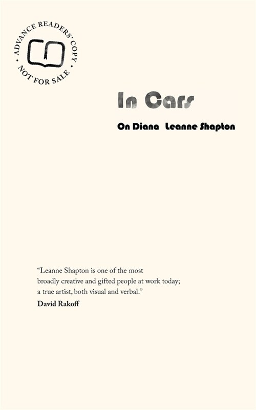 In Cars: On Diana (Hardcover)