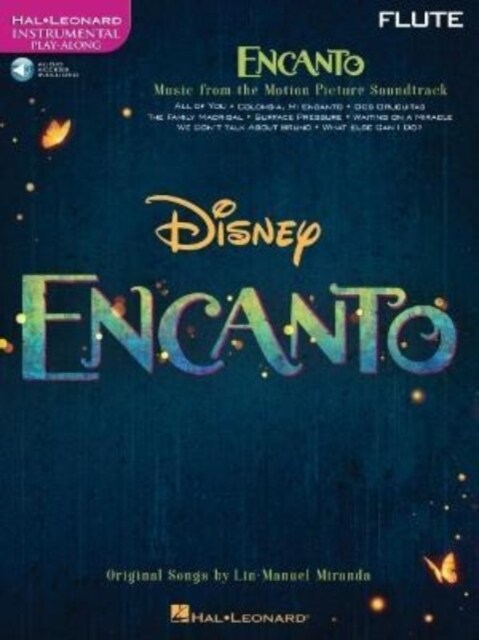 Encanto for Flute Instrumental Play-Along (Paperback)