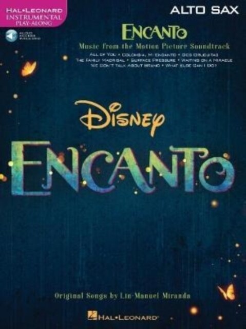 Encanto for Alto Sax: Instrumental Play-Along (Paperback)