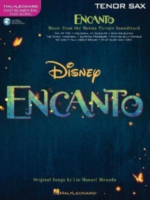 Encanto for Tenor Sax: Instrumental Play-Along (Paperback)