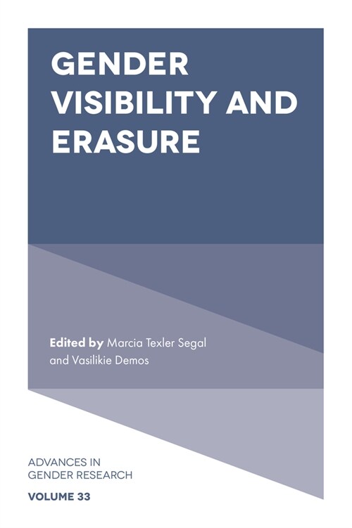 Gender Visibility and Erasure (Hardcover)