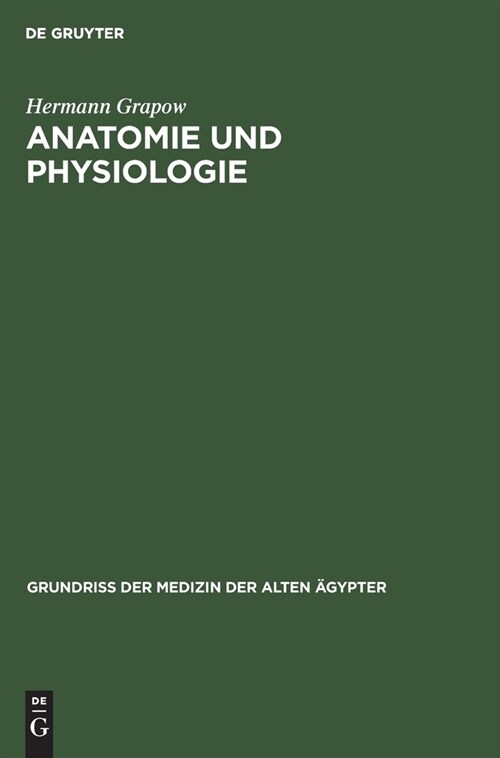 Anatomie und Physiologie (Hardcover, Reprint 2021)