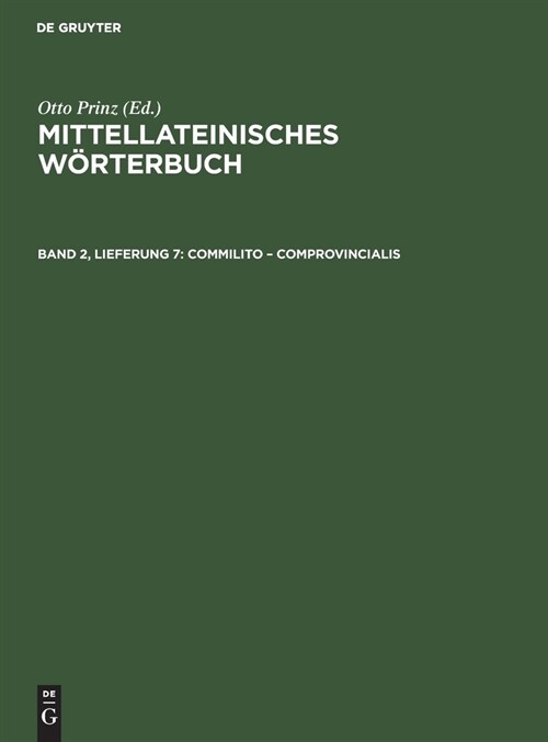 Commilito - comprovincialis (Hardcover, Reprint 2021)