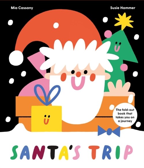Santas Trip : The Fold-Out Book That Takes You On A Journey (Hardcover)