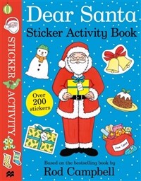 Dear Santa Sticker Activity Book (Paperback)