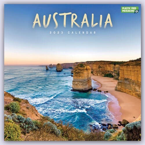 AUSTRALIA SQUARE WALL CALENDAR 2023 (Spiral Bound)