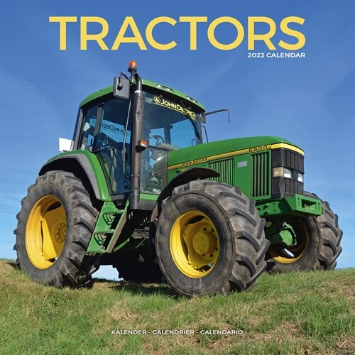 Tractors 2023 Wall Calendar (Calendar)